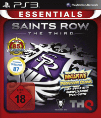 Saints Row Double Pack PAL Playstation 3  box art